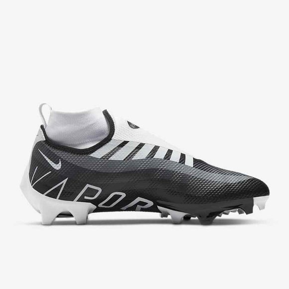 Nike Vapor Edge Pro 360  Football Cleats Mens Black/White DQ3670-001 - Picture 3 of 16